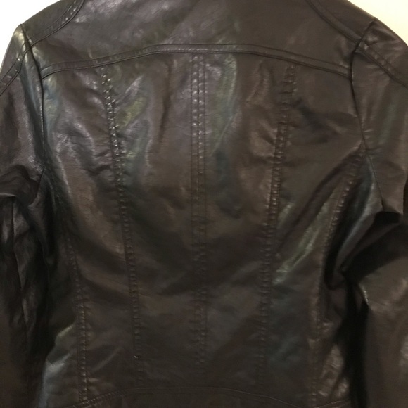 J2 black leather jacket - Picture 3 of 8